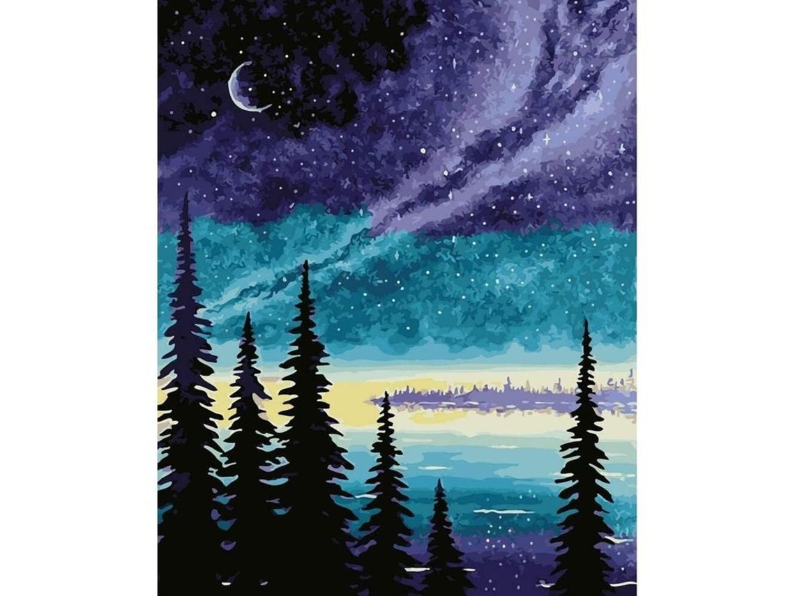 Kit De Pintura De Diamantes 5d 2025 Para Adultos E Crianças, Árvore Estrela Arte De Cristal Diy 30x40cm