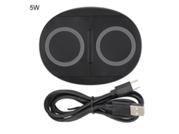 Carregador Sem Fio EOOCOO com carregamento duplo 5w/10w
