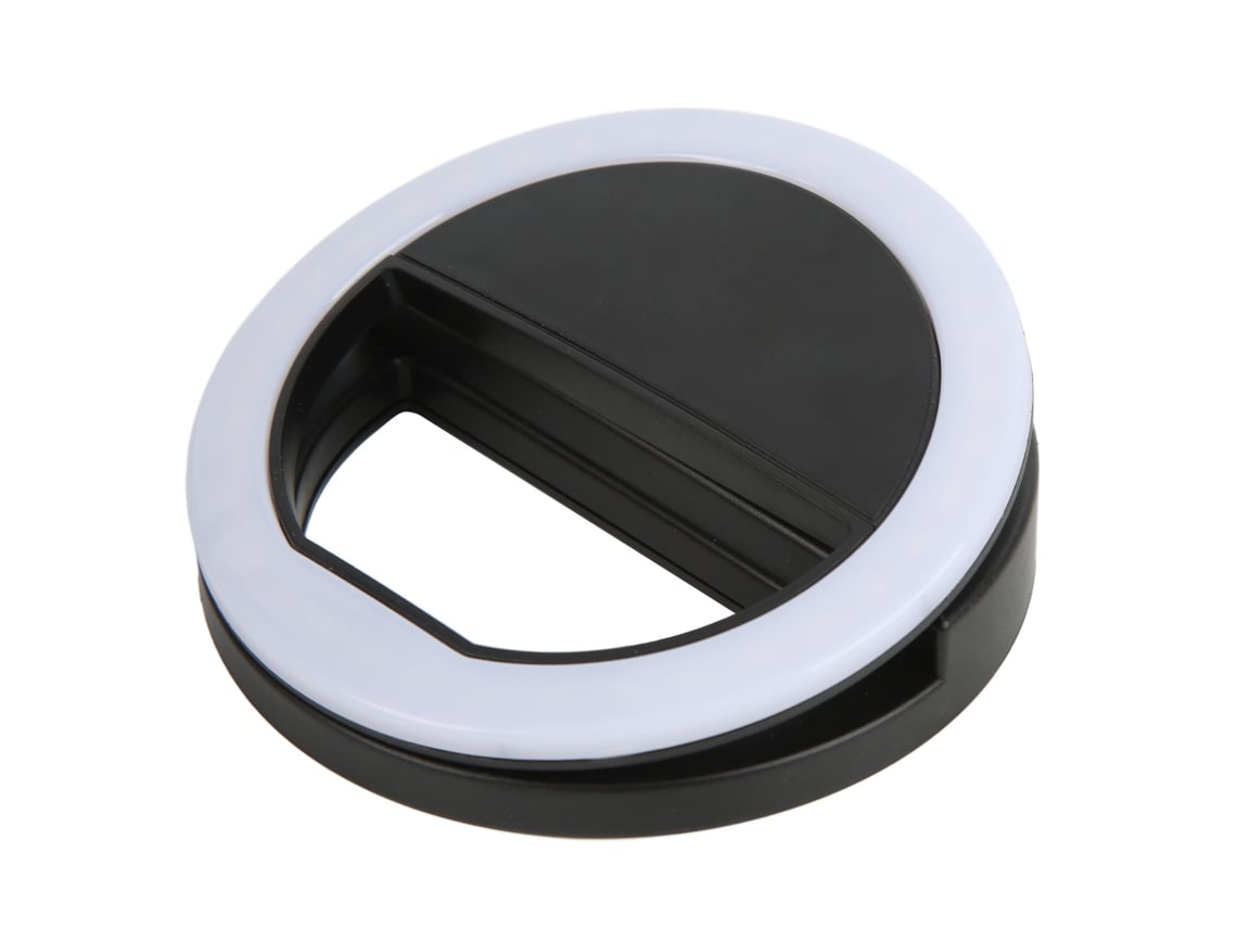 Anel De Luz Para Selfie Mini Clip 360 Graus Luz Suave Sem Cegamento Para Streaming Móvel