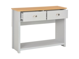 Mesa Consola 97x35x76 Cm Cinzento MAISON EXCLUSIVE