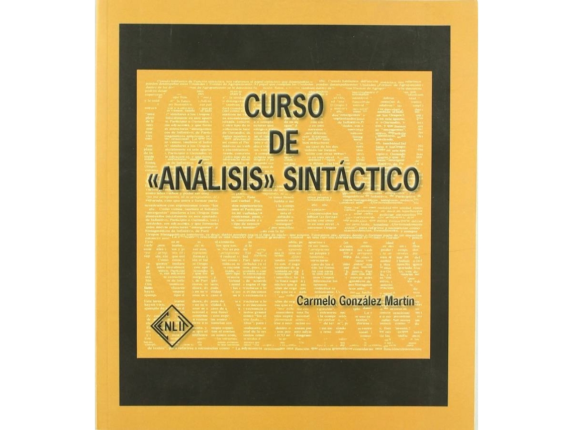 Livro Curso De Analisis Sintactico de Carmelo González Martín (Espanhol)