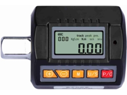 Ferramenta eletrônica ajustável para medição de torque com visor LCD para