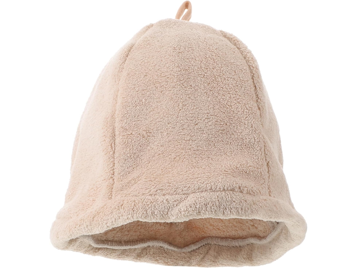 Touca de Sauna Inoomp para Homens e Mulheres, Cor Cáqui, com Proteção Térmica, Feita de Material Absorvente, Leve e CHABERLU
