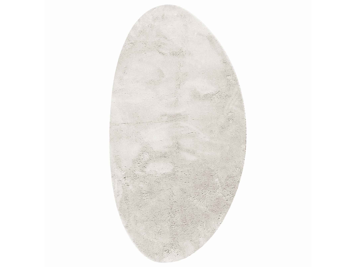 Conjunto 1 Carpete Para Casa Vidaxl Creme Poliéster (100 X 200 Cm)