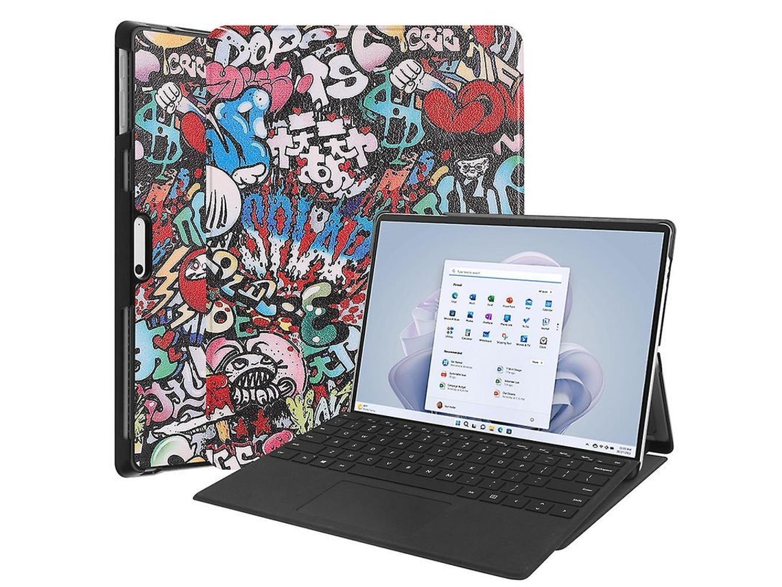 Capa para Microsoft Surface Pro9 2022 13 polegadas com suporte leve e fino | S/MARCA