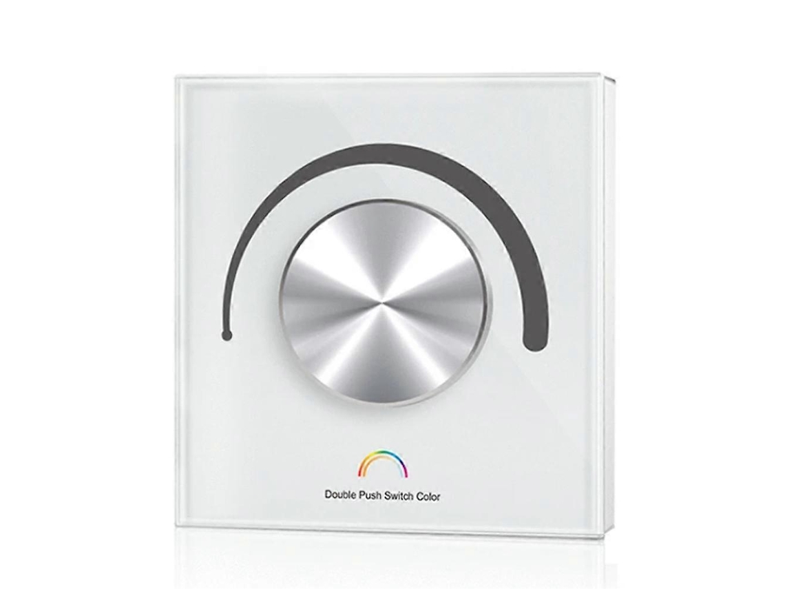 Controlador Led De Tensão Constante Com Painel De Vidro Rotativo, Dc 12v 24v, Dimmer Inteligente, Controle Via Wi-fi Com Aplicativo Tuya Na Nuvem, Bra