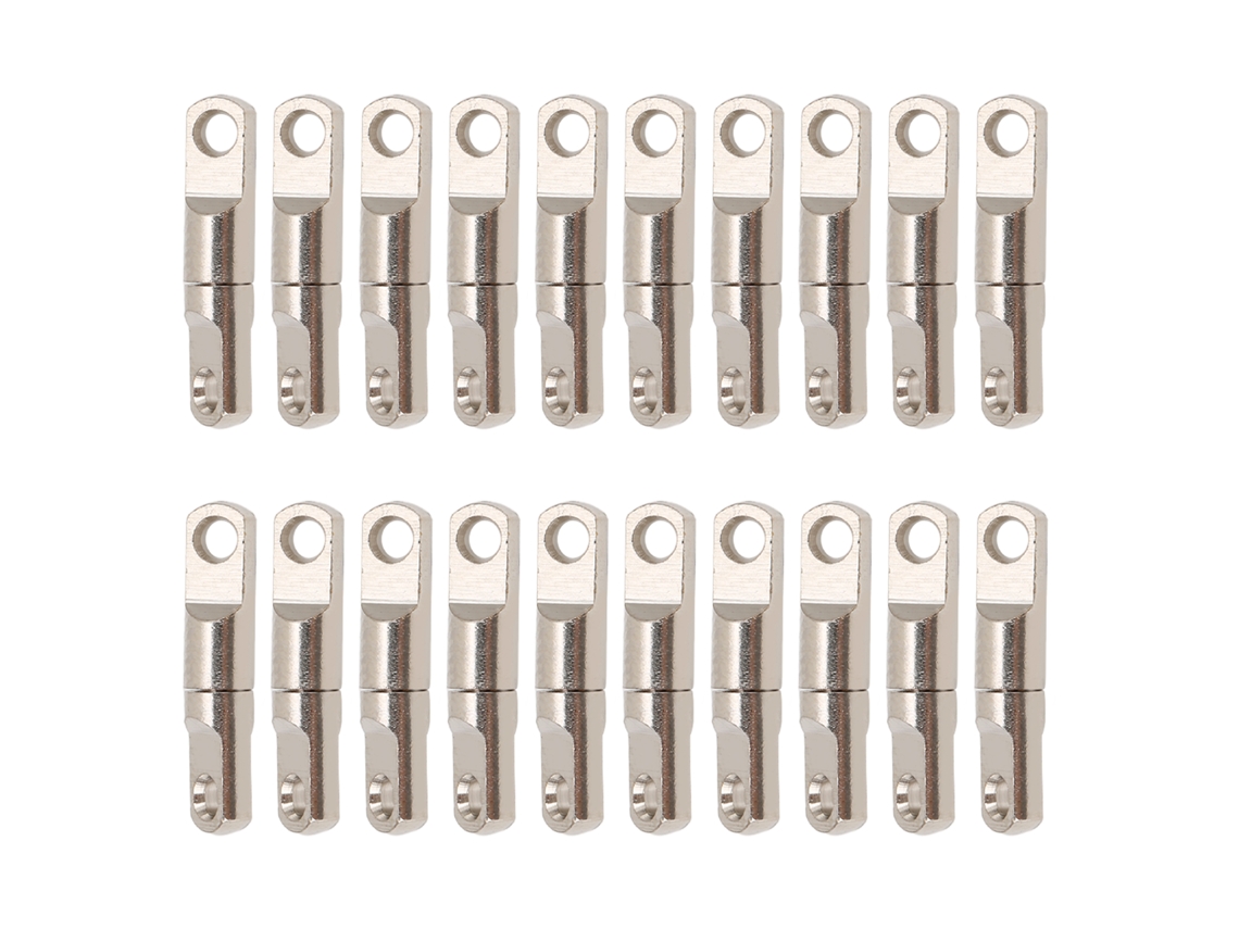 Conjunto 20 Swivels de Pesca 4mm Resistente