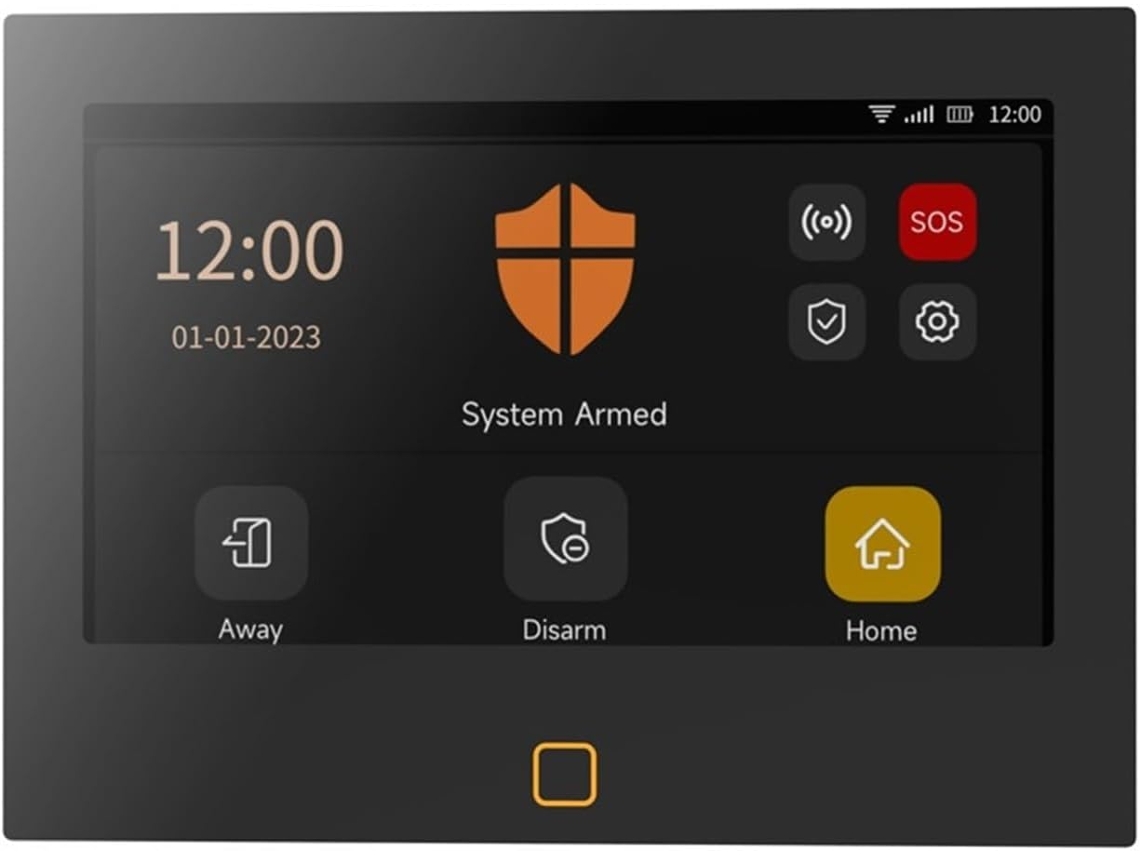 Sistema de segurança doméstico alarme HD 7 polegadas WiFi 4G SFUSHOS