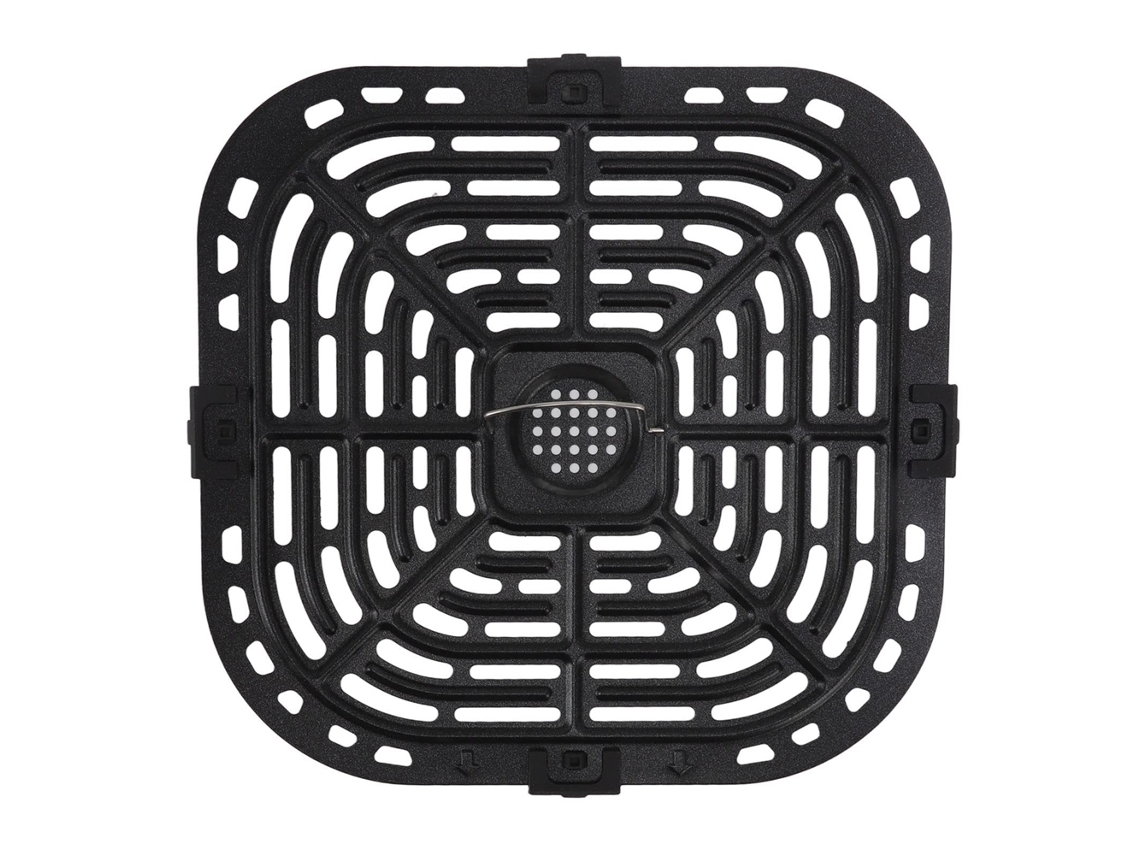 Prato De Suporte 23 X 24 Com Tampa Protetora, Acessórios Para Fritadeira, Vaporizador, Tapete De Silicone, Assadeira