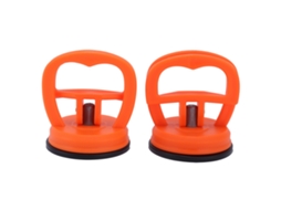 2pcs Apoio De Ventosa Para Levar Vidros Louças Espelhos Com Alças De Fixação