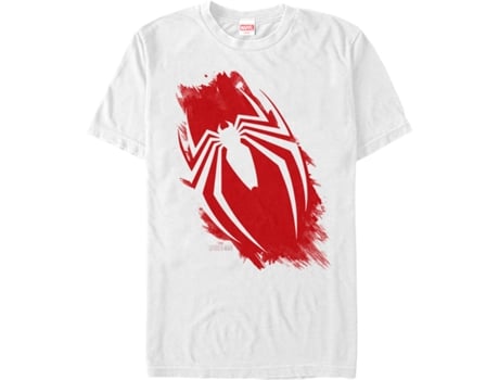 T-Shirt de Homem SUPERHEROMARVEL Brush Stroke Spider Algodão (S)