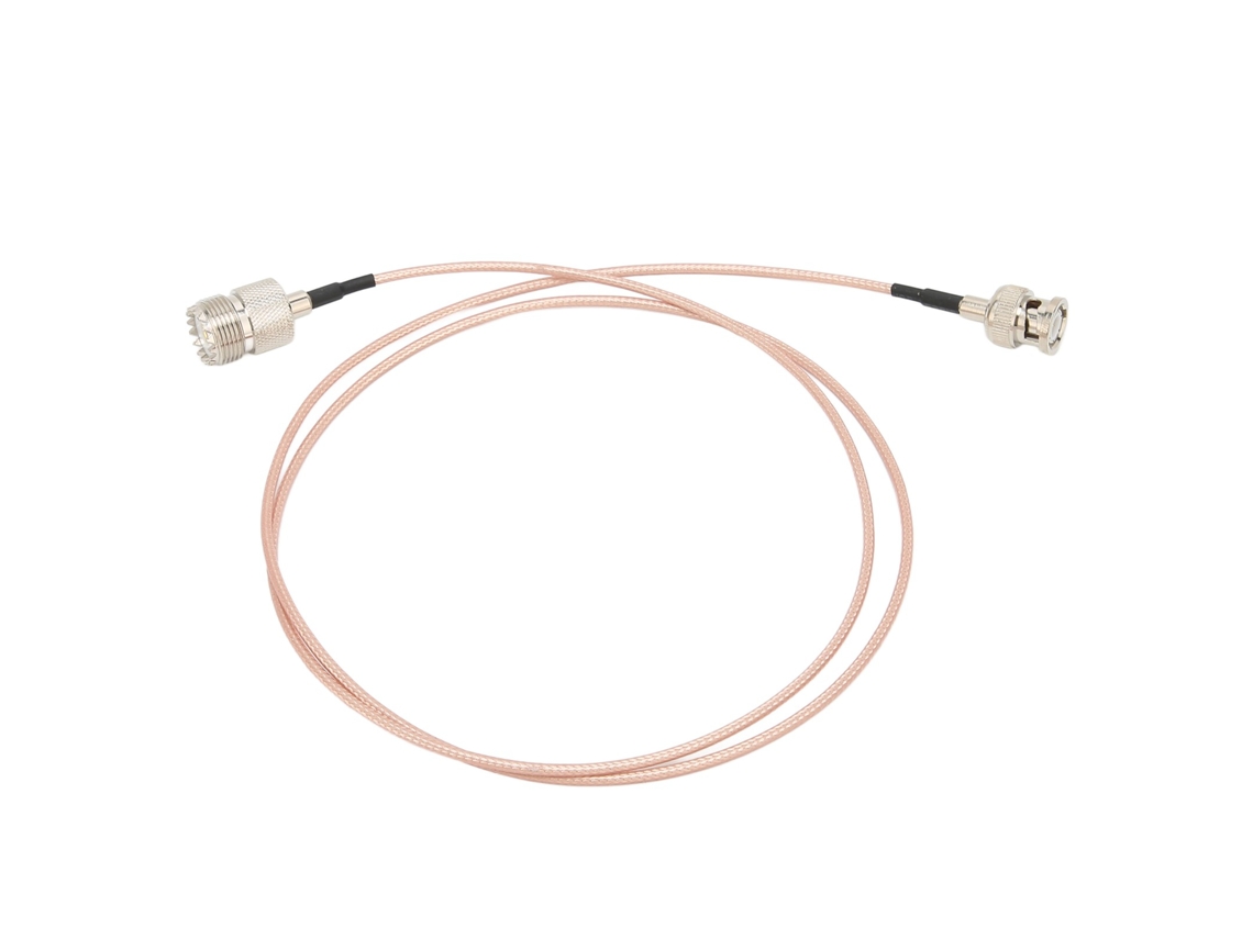 Alimentador UHF para antena EOOCOO, com conexão BNC macho e SO239