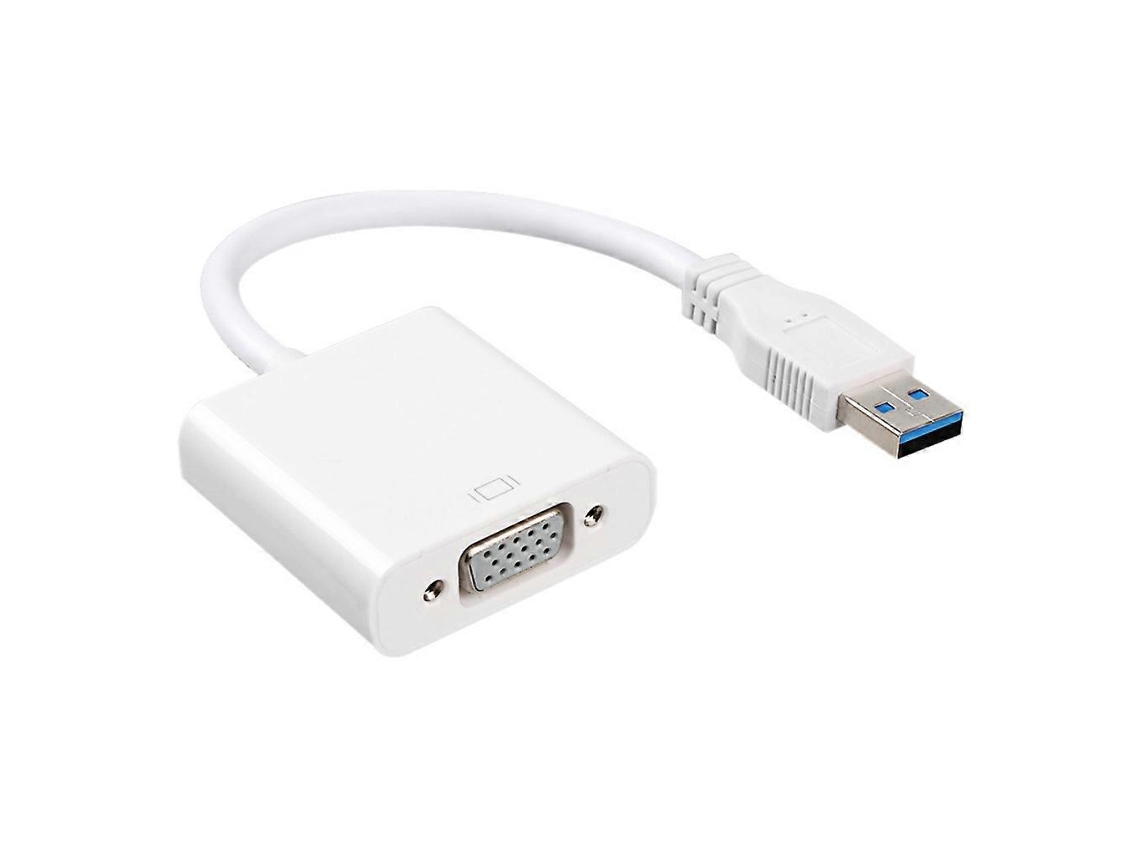 Cabo Adaptador De Vídeo Usb 3.0 Para Vga, Conversor De Múltiplos Monitores Hengjian