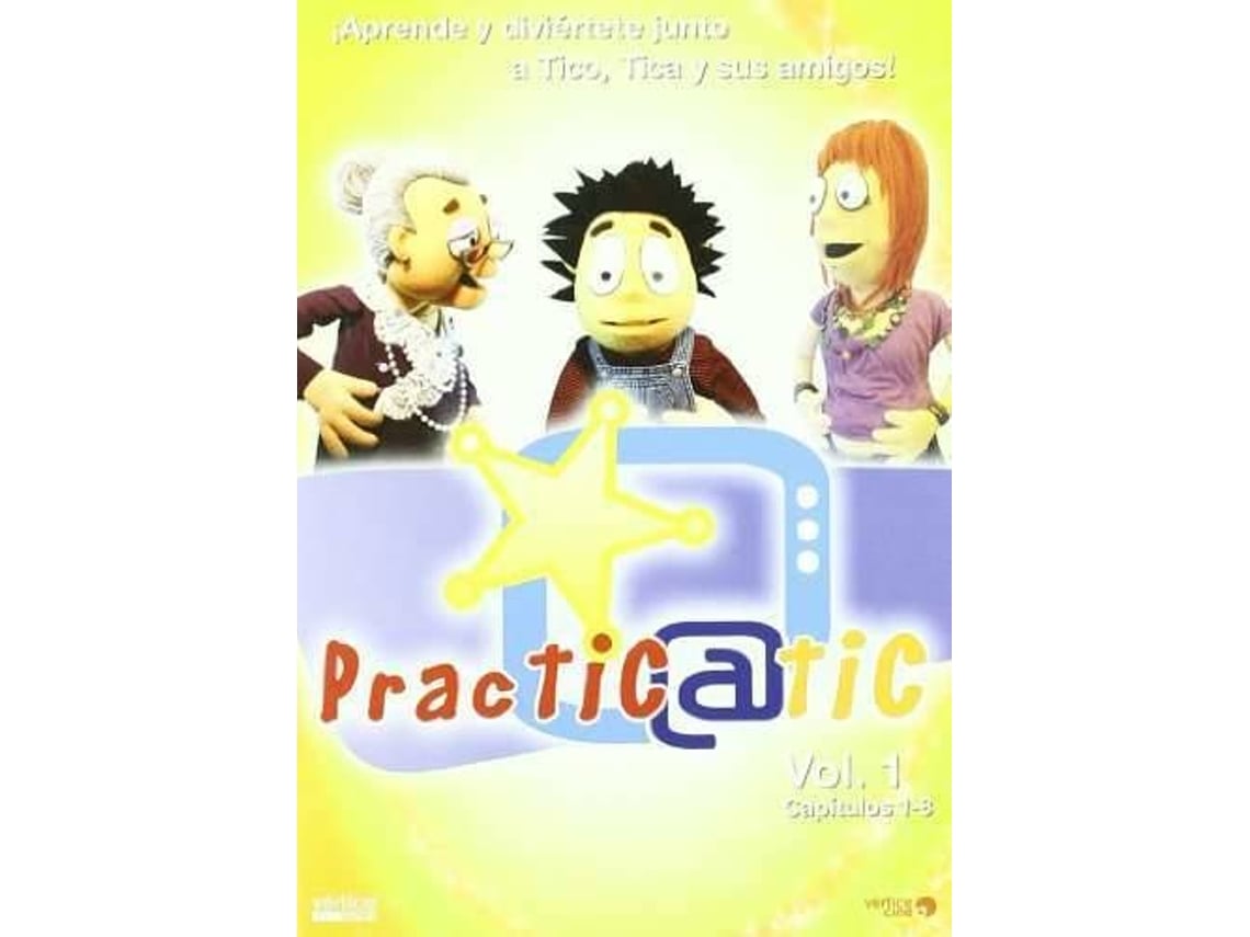 DVD Practic@Tic (Eps.1-8) (Edição em Espanhol)