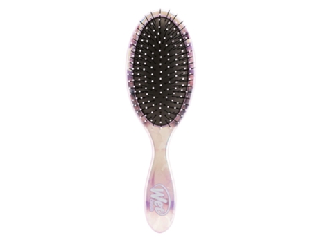Escova de cabelo desembaraçadora original edição limitada aquarela tie-dye íris pincel molhado