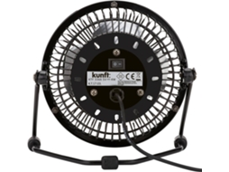 Ventoinha de Mesa KUNFT KTF3366 (1 velocidades - 4 W - Diâmetro 10 cm)