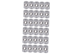 Conjunto de 2 facas multiuso Healvian em aço carbono Porcas para projetos domésticos e de mesa, compatíveis e duráveis para