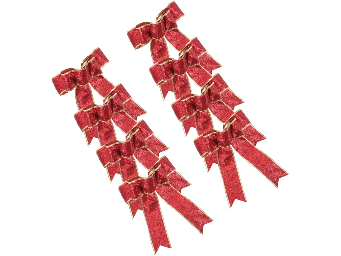 De 8 Peças De Materiais Para Artesanato, Decoração De Presentes, Lembrancinhas De Festa, Laço Decorativo Elegante, Laço Gokoco