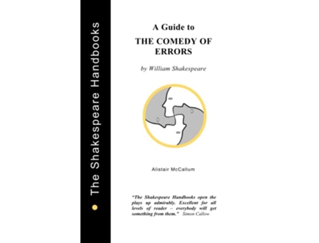 Livro A Guide to The Comedy of Errors The Shakespeare Handbooks de Alistair McCallum (Inglês)
