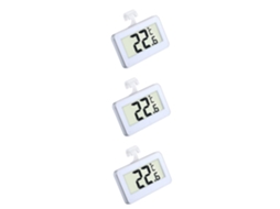 Besportble Conjunto De 3 Termômetros Para Geladeira Com Tela Lcd, Alarme E Monitoramento De Temperatura Alta Baixa 2 Unidades