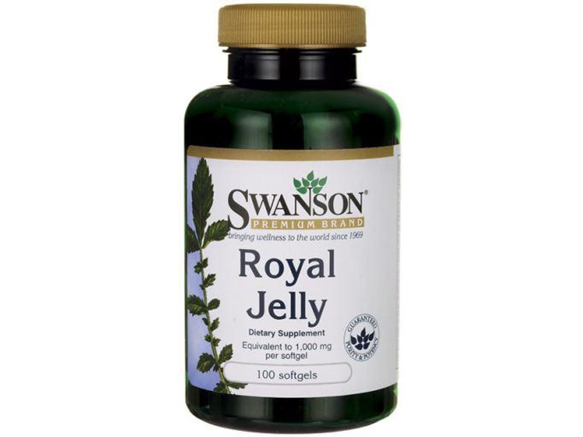 Swanson Royal Jelly 100 Cápsulas 155 Gr