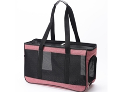 Mochila AQUAFORGE para Cães e Gatos, Patas, Portátil, Tamanho P, Branca