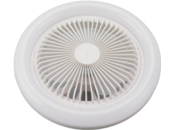 Ventilador De Teto Led 10,2 Polegadas Com Soquete E27, 3 Cores,