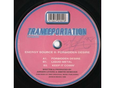 Vinil Forbidden Desire Tranceportation