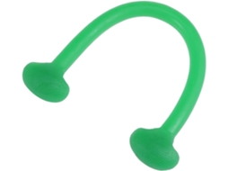 Faixa Elástica Portátil Toddmomy Verde Em Tpe Para Queima De Gordura E Musculação, Equipamento Multifuncional