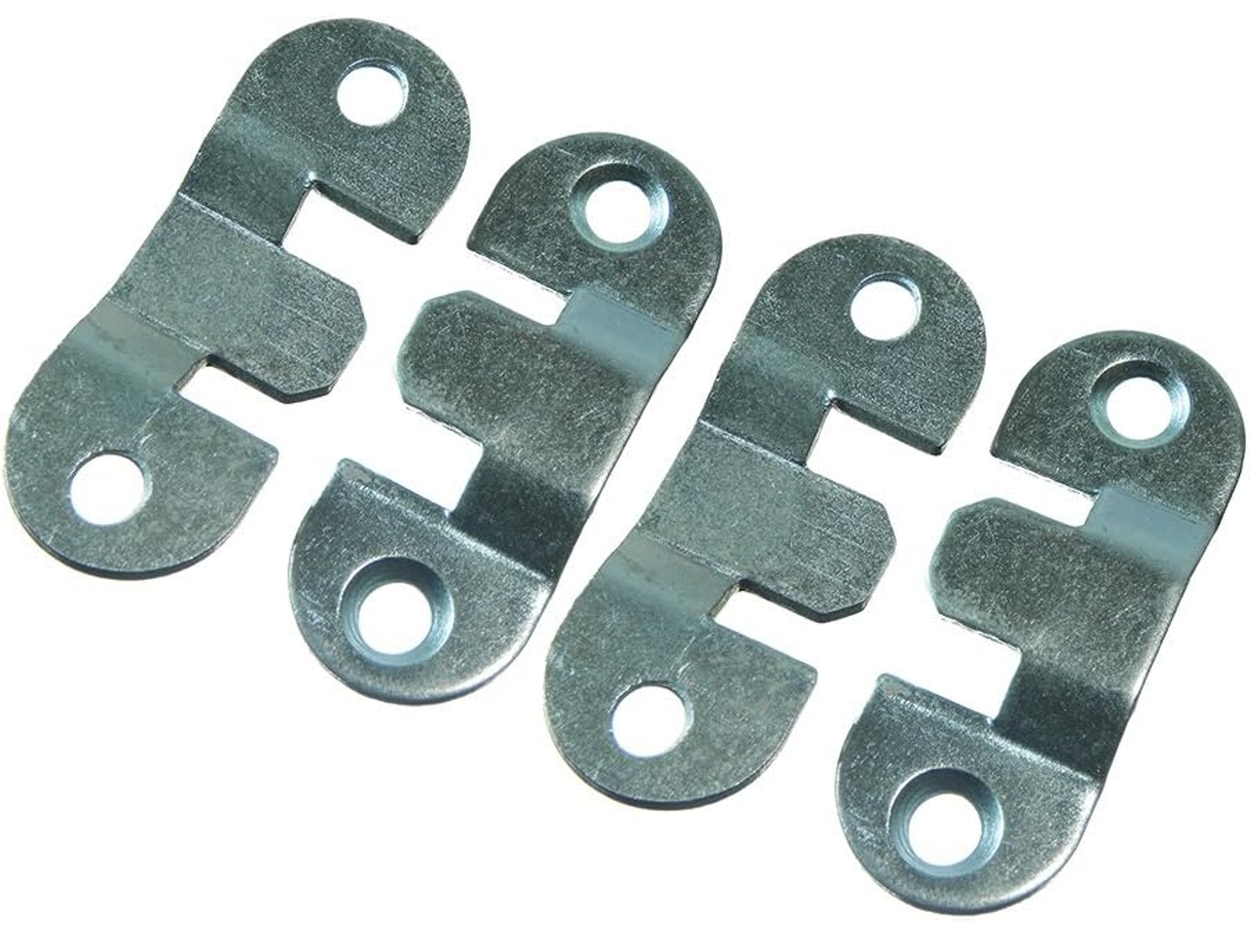 Pacote Com 10 Suportes Embutidos Para Quadros - 416 Mm