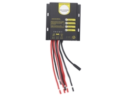 Controlador de carga solar MPPT Primerox 12v 24v 20A Bluetooth para bateria Li painel solar regulador