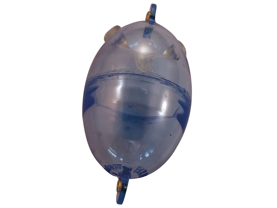 Flutuador Ball Oval Perspex Prateado 80 Gbuldo