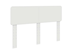 Cabeceira Branco com Cabeceira Madeira Processada 150 cm MAISON EXCLUSIVE