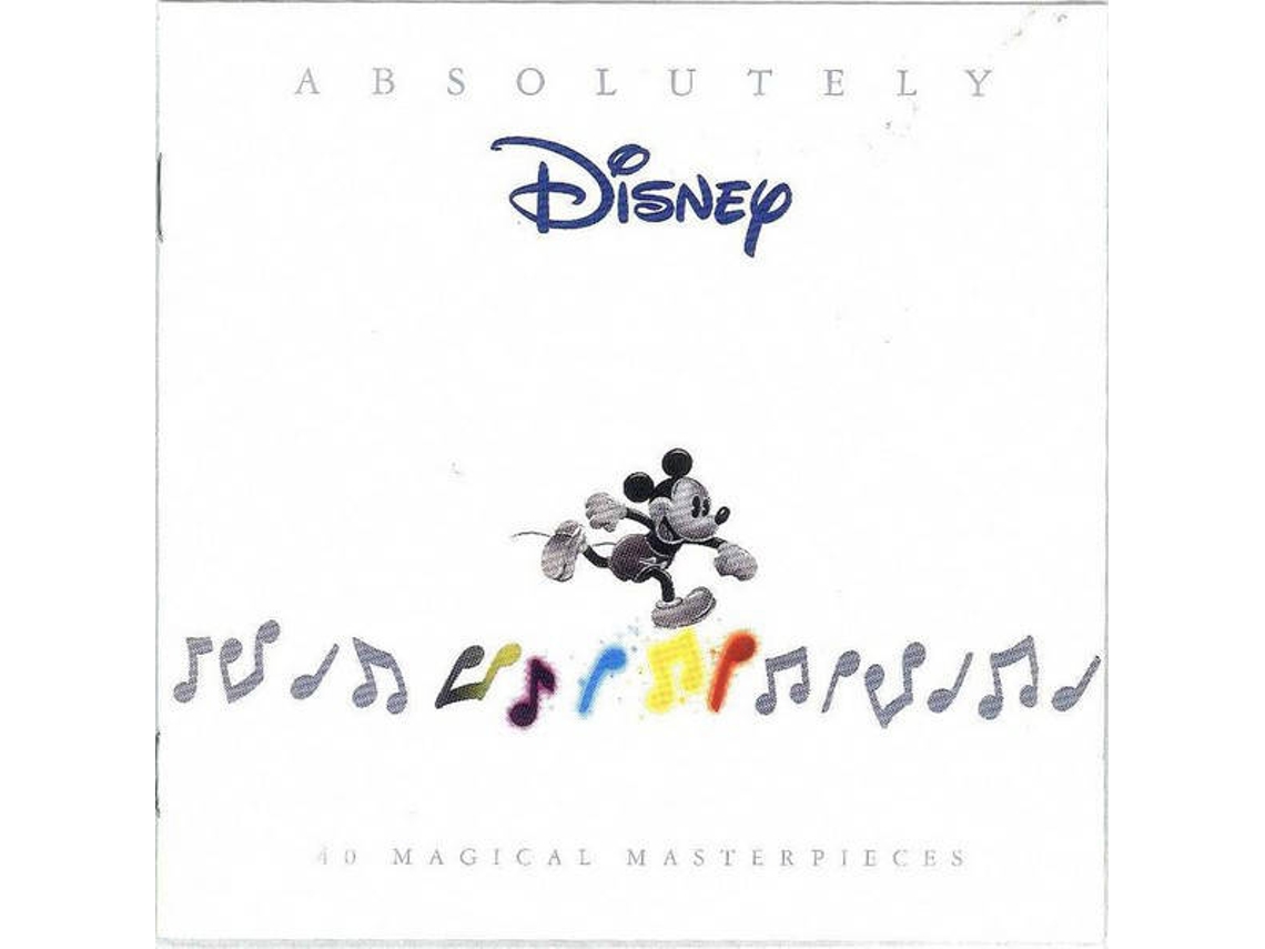 CD Absolutely Disney - Absolutely Disney, 40 Magical Masterpieces