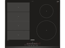 Placa de Indução SIEMENS Flex EX651FEC1E (Elétrica - 59.2 cm - Preto) — Elétrica de Indução | Largura: 59.2 cm