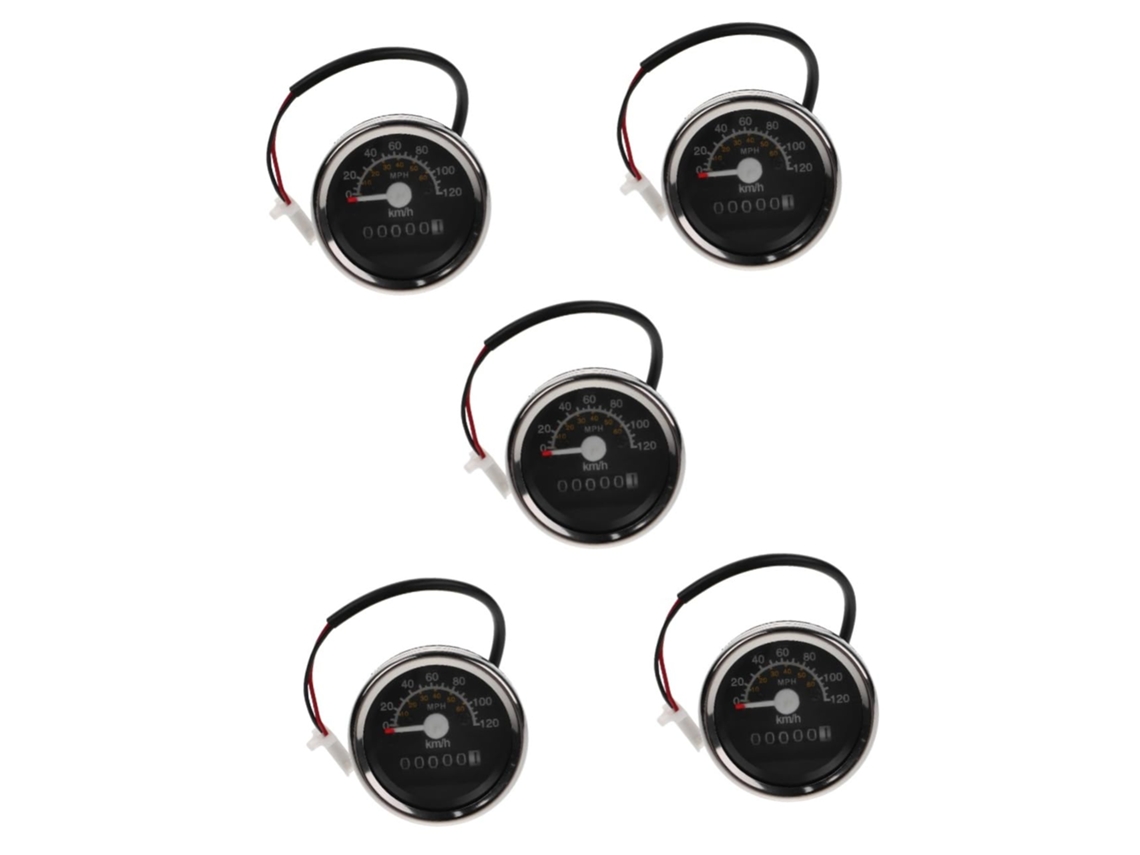 Conjunto De 5 Peças Mecânicas Para Substituição De Velocímetro, Tacômetro E Outros Instrumentos De Medição.