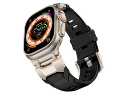 Bracelete para Apple Watch 42/44/45/49mm XIAOMOYU (preto Titânio)