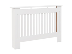 Tampa Do Radiador Design Da Tampa Do Radiador Painel Do Radiador Armário 112l X 19l X 81h Cm Mdf Branco