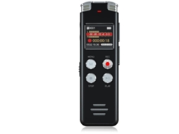 Lurelia Gravador De Voz Digital L357 64gb Com Usb, Ativação Por Voz, Redução De Ruído Para Reuniões, Aulas, Palestras - Preto