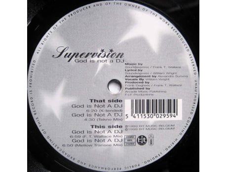 Vinil God Is Not A Dj Bit Music