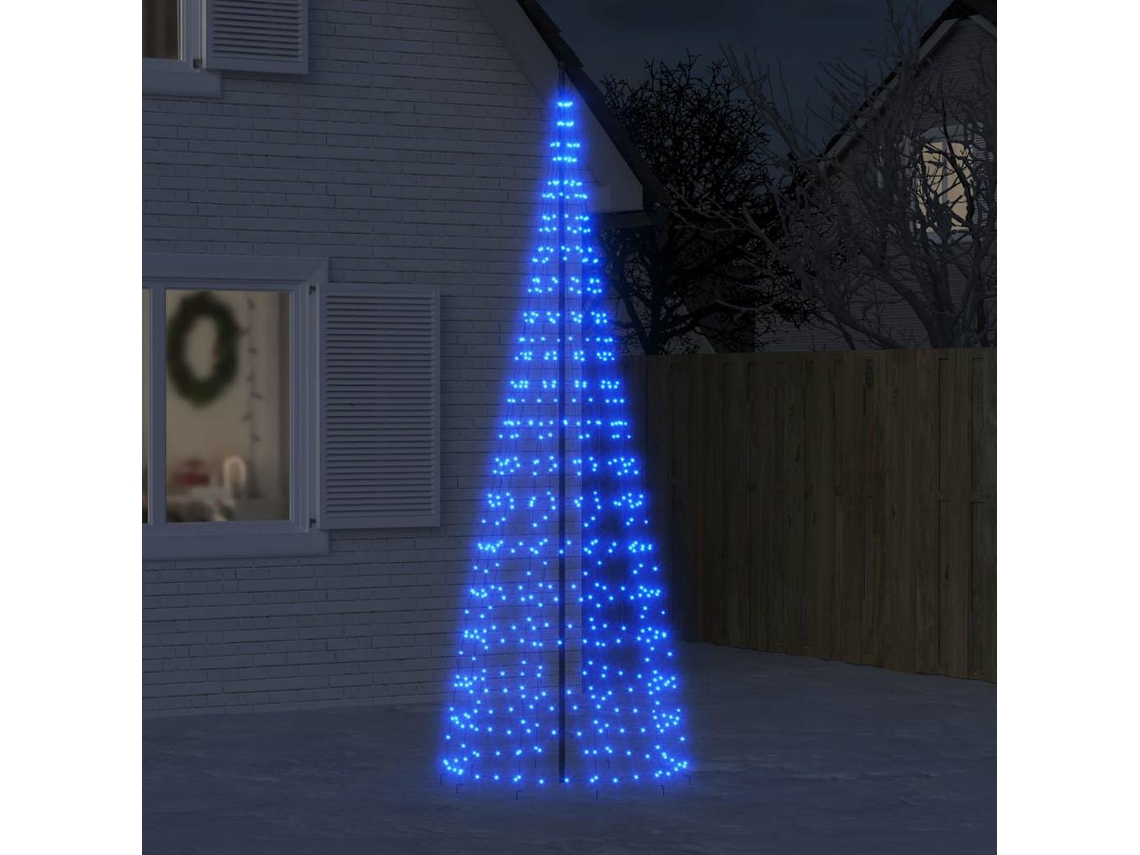 Vidaxl Árvore De Natal Led 550 Leds Azul 300 Cm