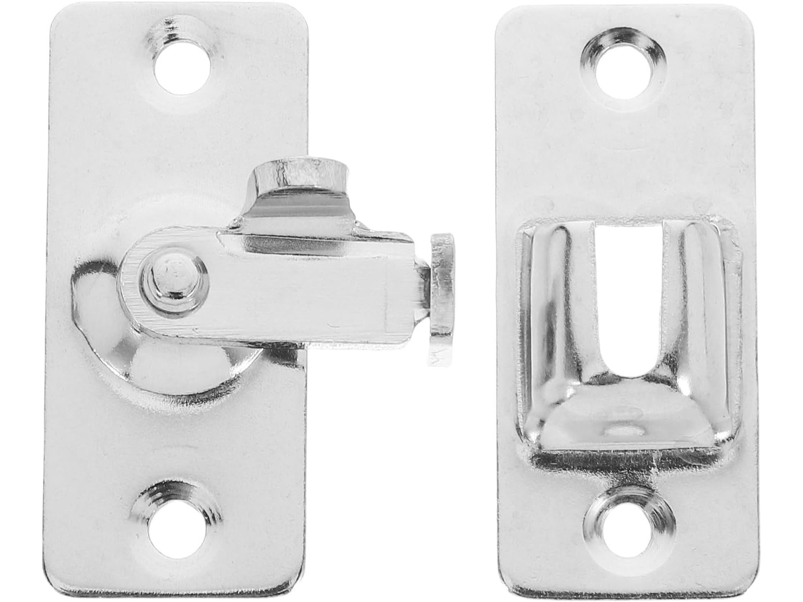 Trava De Segurança Gadpiparty Porta Correr, Trava De Aço Inoxidável, Fecho Doméstico, 2 Peças Portas De Correr