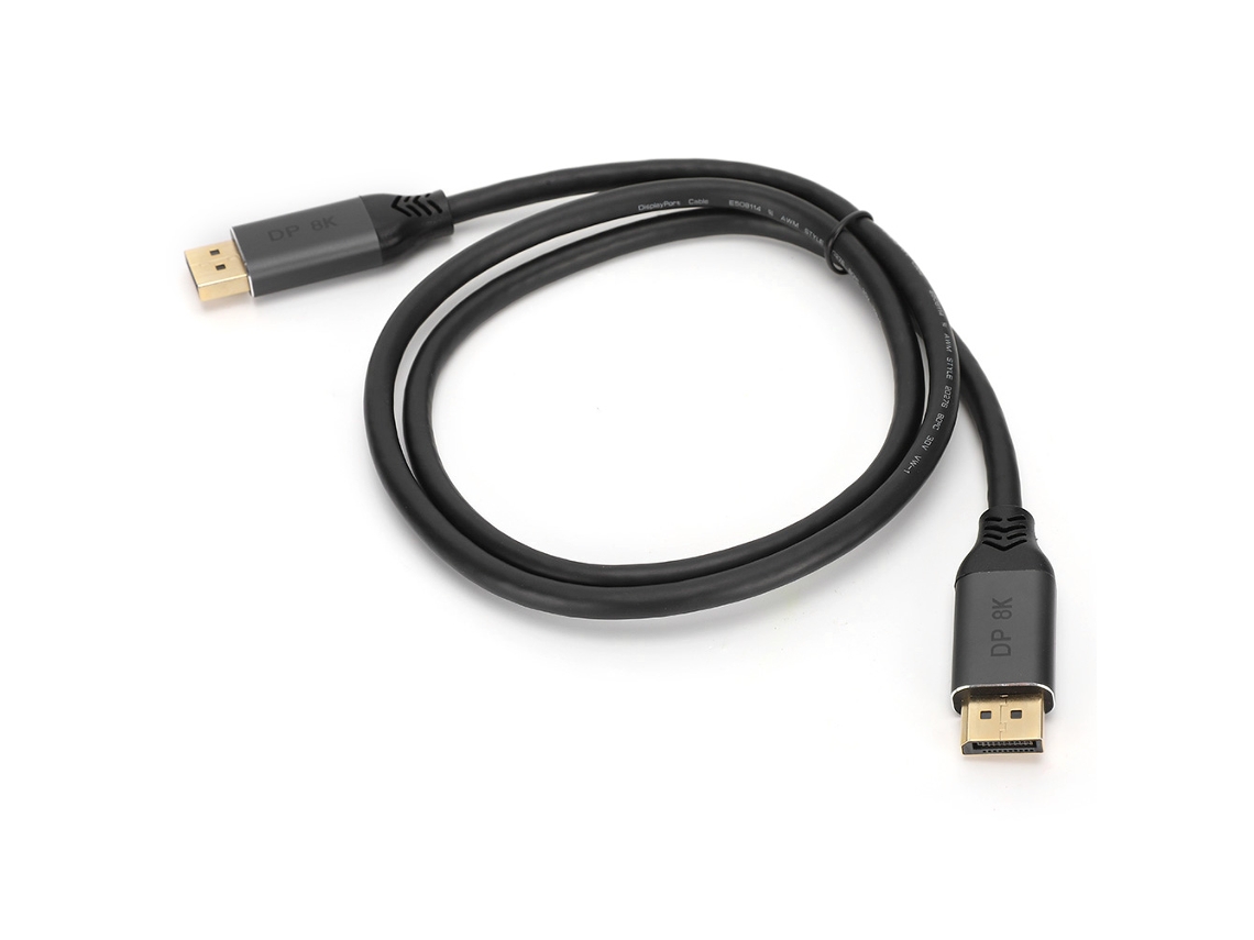 Cabo Displayport Para Displayport 1.4 8k 240hz Para Pc Tv Com Sinal Estável E Durabilidade