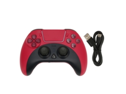 Controle Sem Fio Bluetooth com Retroiluminação RGB, vibração dupla e seis eixos EOOCOO
