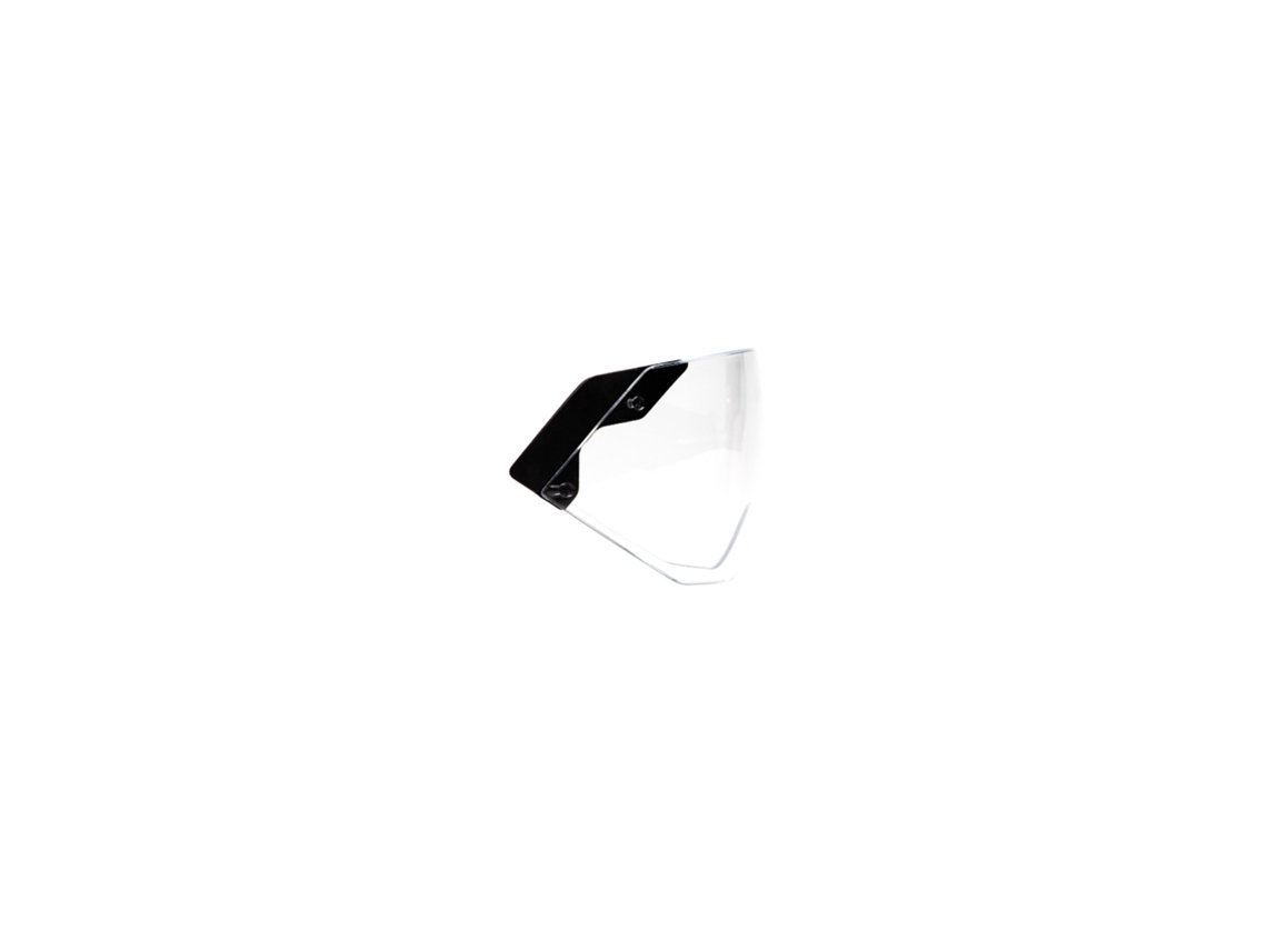 Capacete com viseira transparente da LAZER Urbanize