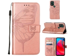 Caneta Stylus Aleta Plutônio Emboss Flor para Motorola Moto G Stylus 2021 5G HONGWE. Pele