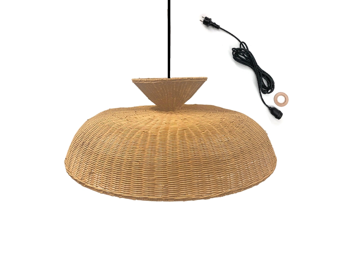 Luminária Pendente Darma D80cm 5m Com Alimentação Elétrica