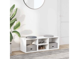 Vidaxl Sapateira 102x35x35 Cm Derivados De Madeira Branco