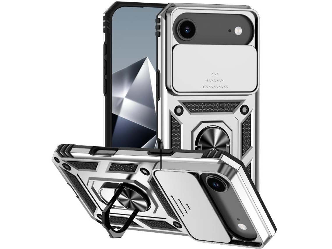 Capa Para Iphone Air - Suporte Deslizante Para Câmera