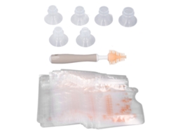 Redutor de flange para bomba Leite BRILVIBERA Tira, acessórios de silicone, tamanhos 13, 15, 17, 19, 21, 24 mm